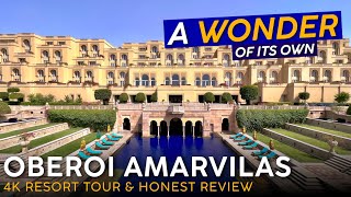 OBEROI AMARVILAS Agra India 🇮🇳【4K Hotel Tour amp Review】A Pure Wonder [upl. by Krystle722]