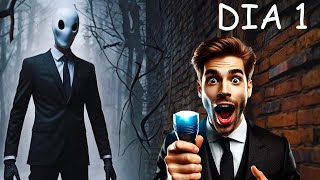 ¡SOBREVIVO 24 HORAS CON SLENDERMAN 😱 Juegos de terror [upl. by Alicec565]