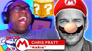 This SUPER MARIO MOVIE 2022 Voice Cast is INSANE Reaction [upl. by Annabal]