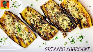 HOW TO MAKE GRILLED EGGPLANT RECIPE  INDOOR GRILLING [upl. by Naitirb735]