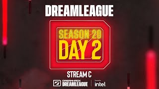 DreamLeague S20  Stream C  Day 2 [upl. by Crispen]