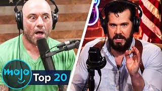 Top 20 Heated Moments On The Joe Rogan Experience [upl. by Araminta]