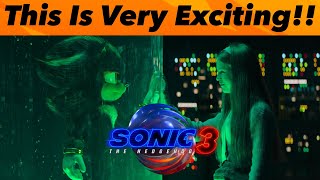 Sonic Movie 3 Director Makes HUGE Shadow amp Maria Announcement [upl. by Wareing429]