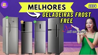 AS 4 MELHORES GELADEIRAS FROST FREE até 400L em 2024 As mais vendidas e bem avaliadas [upl. by Adelina]