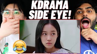 KDRAMA BOMBASTIC SIDE EYE REACTION 😂 NEW KDRAMA FAN [upl. by Amsab217]