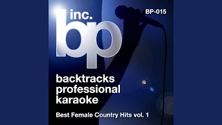 Famous In A Small Town Karaoke Instrumental Track In the Style of Miranda Lambert [upl. by Hpsoj202]