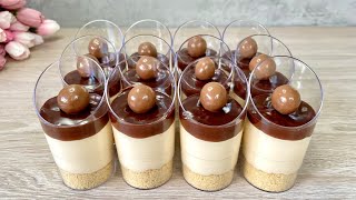 Mini Millionaire’s Dessert Cups in 10 minutes  No Bake Dessert  Easy and Yummy [upl. by Kele]