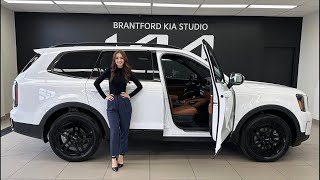 The 2024 KIA Telluride XLine  Terracotta Interior [upl. by Milford618]