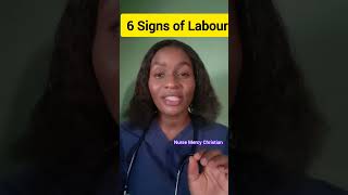 6 signs of labor  Labour signs labour pregnancy [upl. by Malha267]