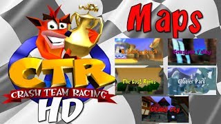 CTR HD Soundtrack  Maps Conglomerate [upl. by Goodson219]