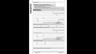 Download Finanzamt gewerbe fragebogen Form [upl. by Wildee130]