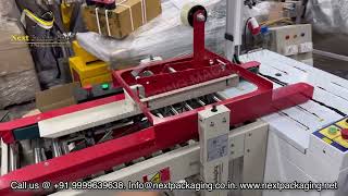 quotAutomatic Box Strapping Machine with Carton Taping  Streamline Your Packaging Linequot [upl. by Anewor973]