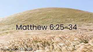 Matthew 62534 [upl. by Adeuga]