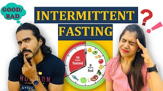 INTERMITTENT FASTING GOODBADTRYING OUT BEST WEIGHTLOSS DIET jismavimalmakeyourselfweightloss [upl. by Nibas]