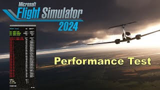 Microsoft Flight Simulator 2024  Performance Metrics Flight [upl. by Naam]