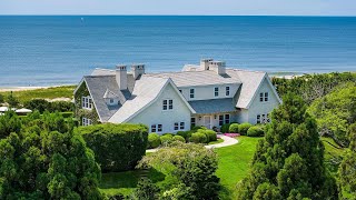 95000000 An exceptional East Hampton estate directly on the ocean [upl. by Xever389]