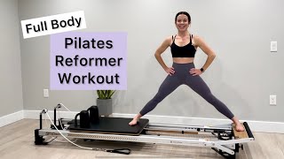 Pilates Reformer Workout  Intermediate  Full Body [upl. by Naux129]