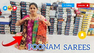 FOR ORDER  84384 08006  🧨தீபாவளி ஆஃபர் ✨😍POONAM SAREESLOW BUDGET SAREES😱🥳🥳 [upl. by Ardyce]