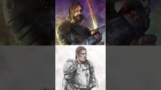 Sandor Clegane VS Ser Duncan The Tall Who wins gameofthrones vs asoiaf fyp got hotd versus [upl. by Dielu997]