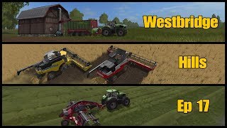 Lets Play Farming Simulator 17 PS4 Westbridge Hills Ep 17 [upl. by Beedon]