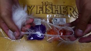 Fly Tying Material Hareline Krystal Hackle [upl. by Maxey]