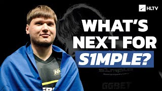 s1mple on return to pro play quotNAVI won the Major so some plans have changedquot [upl. by Sirad]