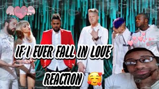 😭 SCOTTS VOICE MADE ME MELT Pentatonix  If I Ever Fall In Love ft Jason Derulo REACTION [upl. by Eeznyl]