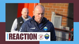 Brackley Town 00 Warrington Town Paul Carden reaction [upl. by Otxilac]