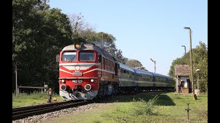 Taigatrommel M62 127 beschleunigt aus dem Bahnhof Telekgerendás [upl. by Feodora188]