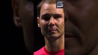 Rafael Nadal retires after Davis Cup Finals defeat nadal rafaelnadal [upl. by Ramiah]