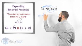 Maths Help  Expanding Binomial Products [upl. by Enywtna]