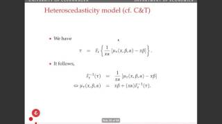 Quantile regression The model [upl. by Bird]