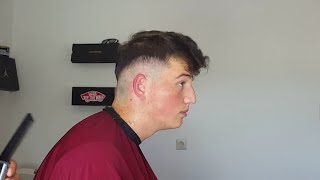 Hair Tutorial 4  Übergang selber schneiden Männer  Skin fade men [upl. by Alleciram]