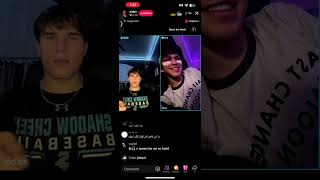 Chris cotter and Aiden TikTok live 7424 [upl. by Zeiler]