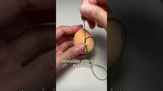 Invisible stitching tutorial 🥰manufacturing dresstells amazonfinds hacks handsewing tricks [upl. by Newsom892]