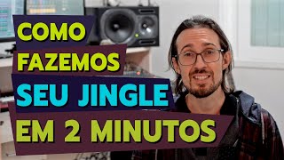 Como fazer seu Jingle em 2 minutos  RgaStudiocombr [upl. by Anehc]