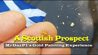 How to find gold in the UK  MrDazP1s Gold Panning Experience goldrush [upl. by Eerdna]