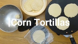 Corn Tortillas ¦ Just Three Ingredients [upl. by Jesus71]