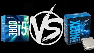 Xeon E52670v1 32GHz VS i5 6500 STOCK in 2 GAMES [upl. by Aufmann]