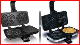 Chefs Choice Pizzelle Maker Toscano PizzellePro Features Nonstick Surface and Even Heating [upl. by Ewen166]