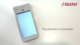 Contactless card payment via the PAX A920 POS terminal Visa card [upl. by Anwahsak]