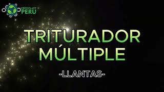 MAQUINA TRITURADOR MULTIPLE  LLANTAS [upl. by Aundrea]