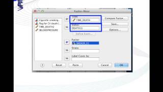 Interaction with time in Cox regression proportional hazard models using SPSS [upl. by Bettencourt]