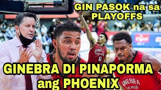 GINEBRA PASOK NA SA PLAYOFFS HalSportsRepblk [upl. by Asilat99]