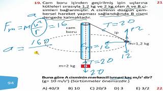 12 Sınıf Fen Lisesi 1 Ünite Değerlendirme Soru ve Çözümleri Part  2 2019 Meb Ders Kitabi [upl. by Boothman]