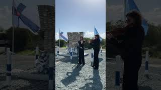 UNFICYP 60 years commemoration at the Finnish peacekeepers memorial UNPA Nicosia 4 March 2024 [upl. by Moorish780]