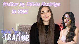 Traitor by Olivia Rodrigo In SSE Sign language [upl. by Nnahaid432]