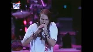 Guns N Roses  Locomotive  Live Mountain View 1991 FANMADE [upl. by Iblok]