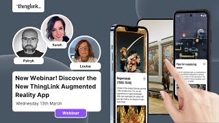 New Webinar Discover the New ThingLink Augmented Reality App [upl. by Nanek]