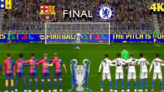 CHELSEA VS BARCELONA CHAMPION LEAGUE EFOOTBALL subscribe EversonZoioo alltheyoutubers301 pes [upl. by Prunella]